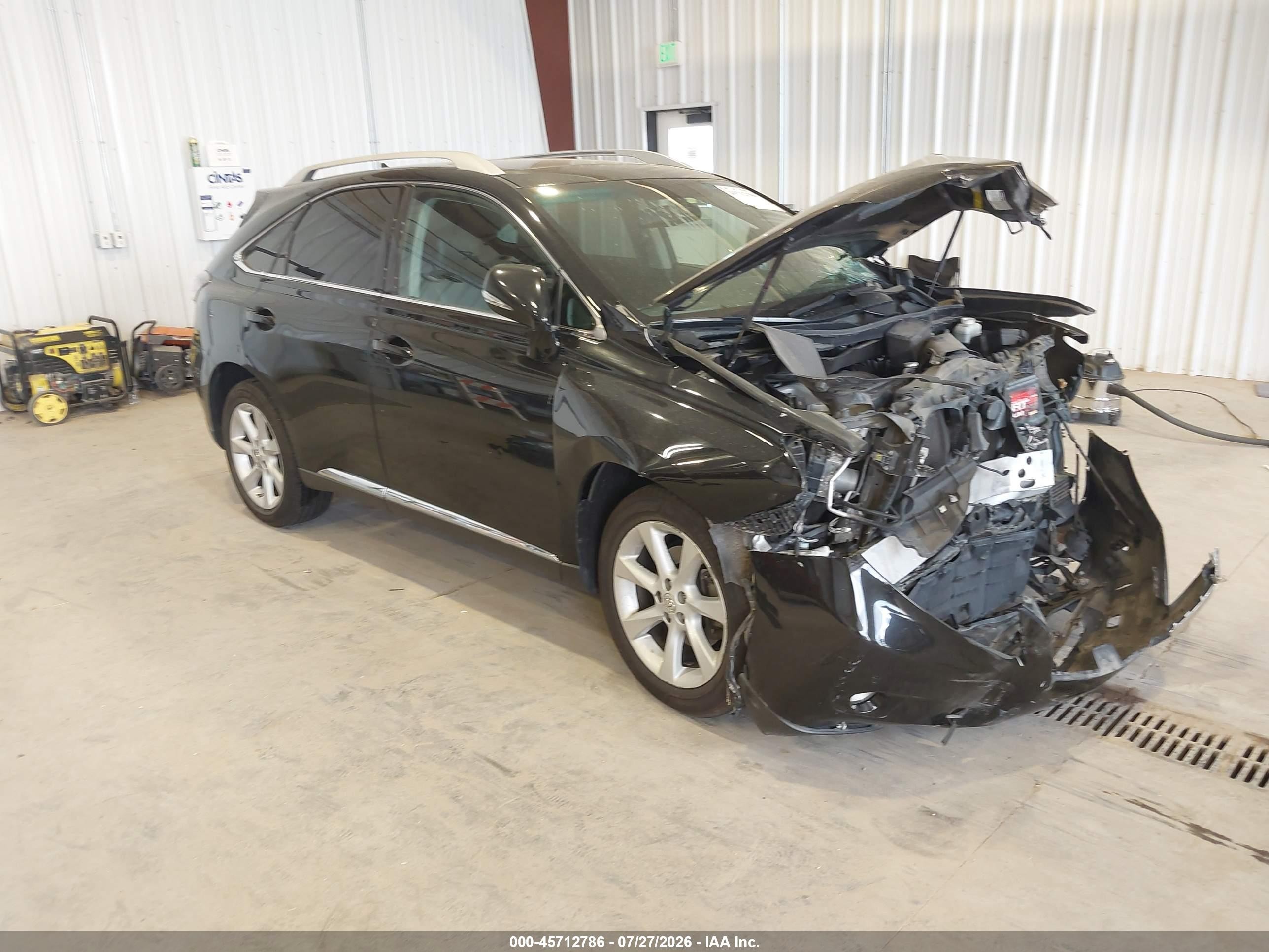 2012 Lexus Rx 350   Black vin: 2T2BK1BA4CC150276
