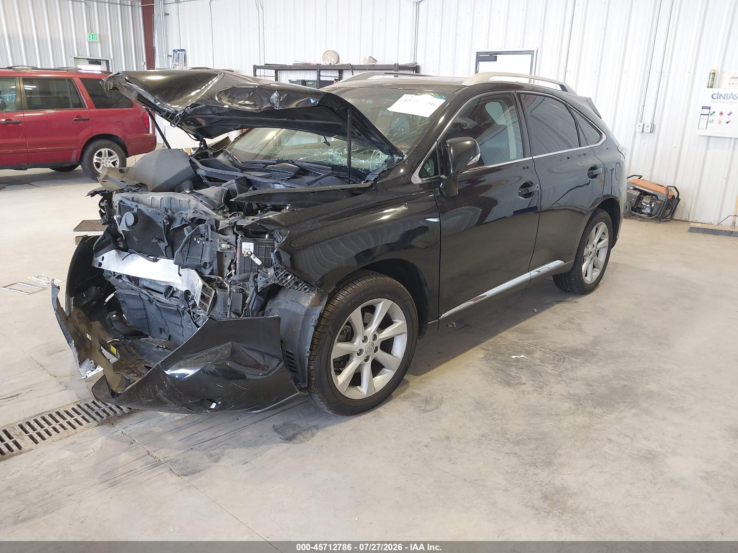 2012 Lexus Rx 350   Black vin: 2T2BK1BA4CC150276