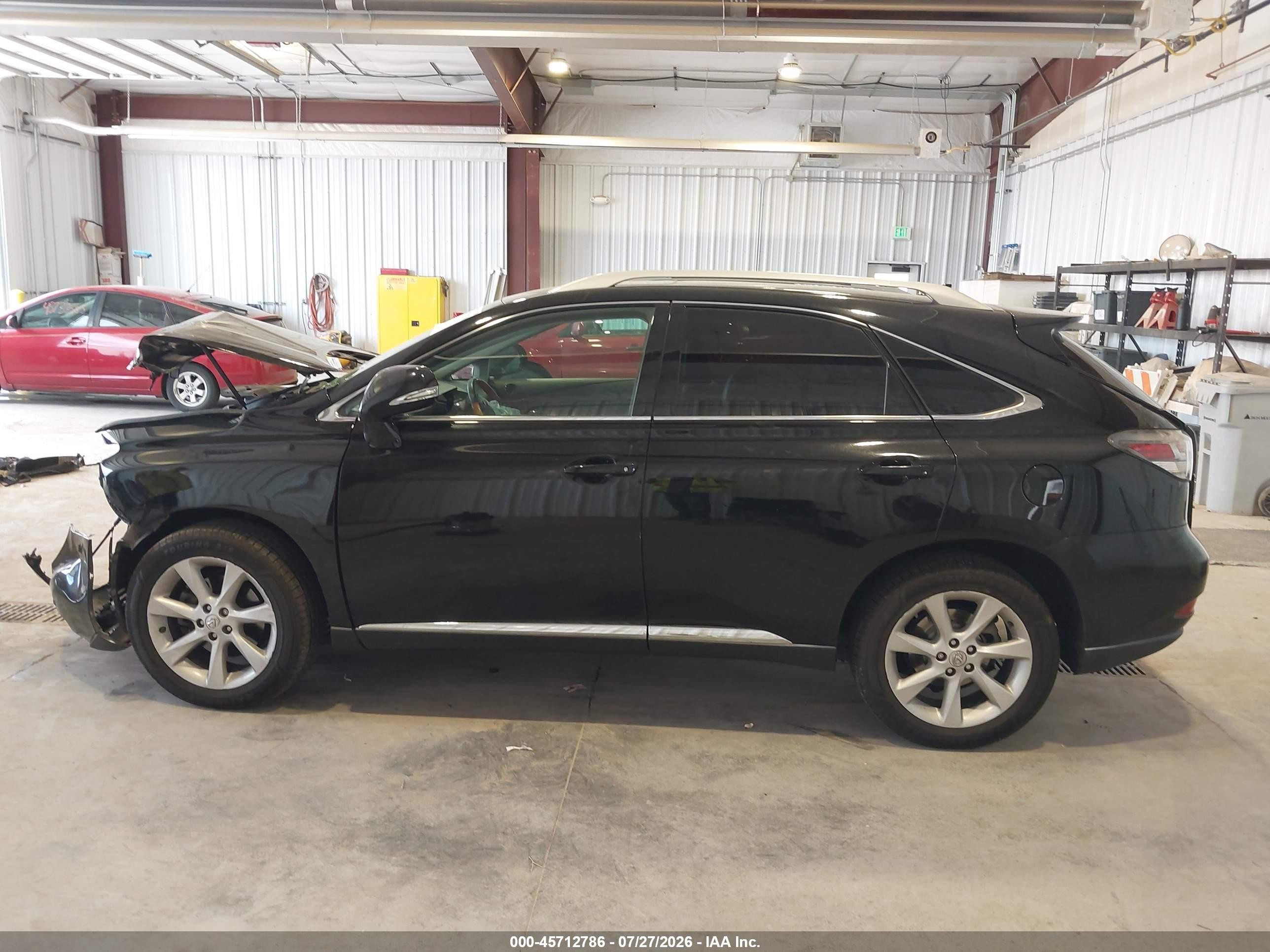 2012 Lexus Rx 350   Black vin: 2T2BK1BA4CC150276