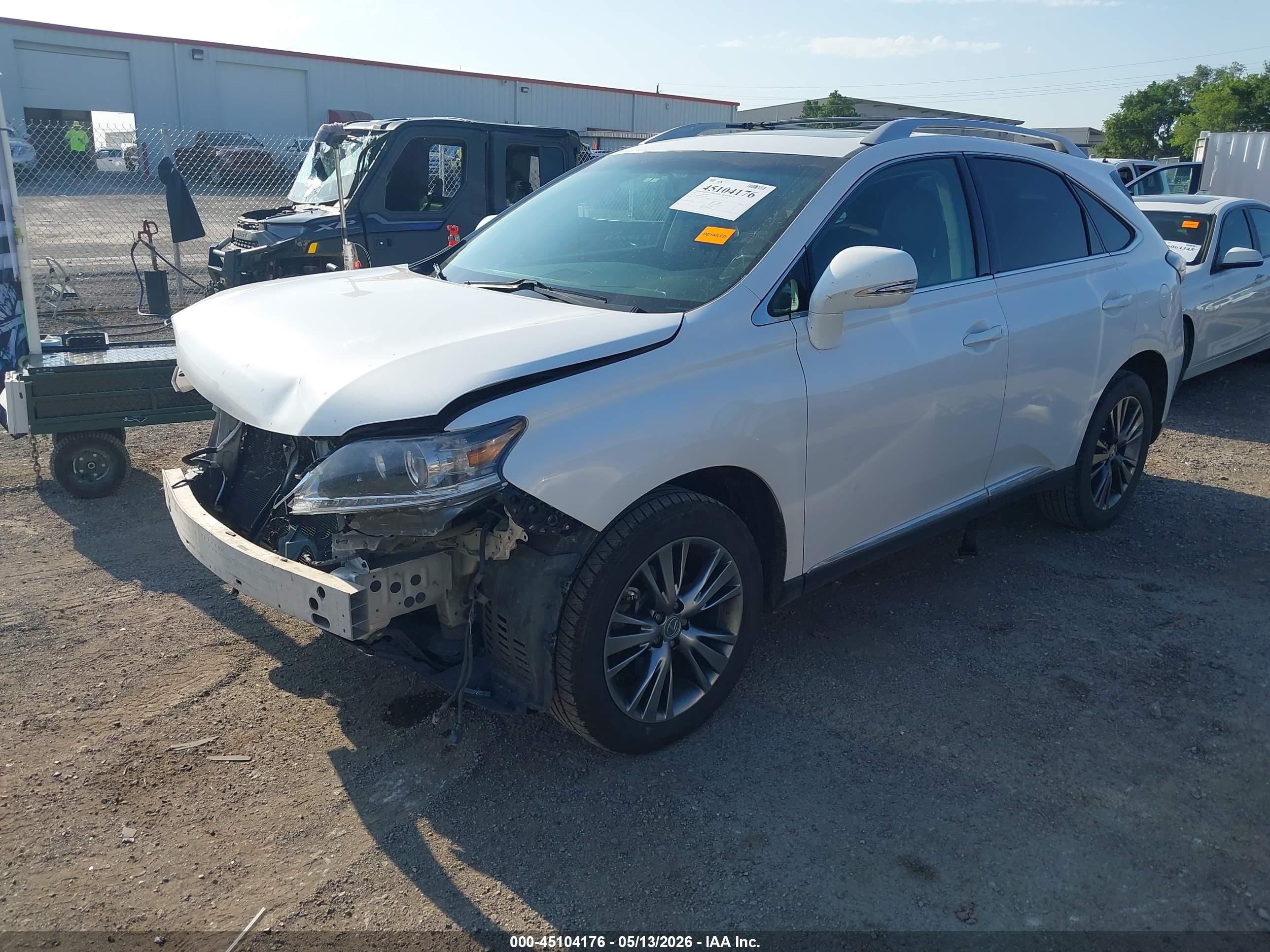 2013 Lexus Rx 350   White vin: 2T2BK1BA4DC157729