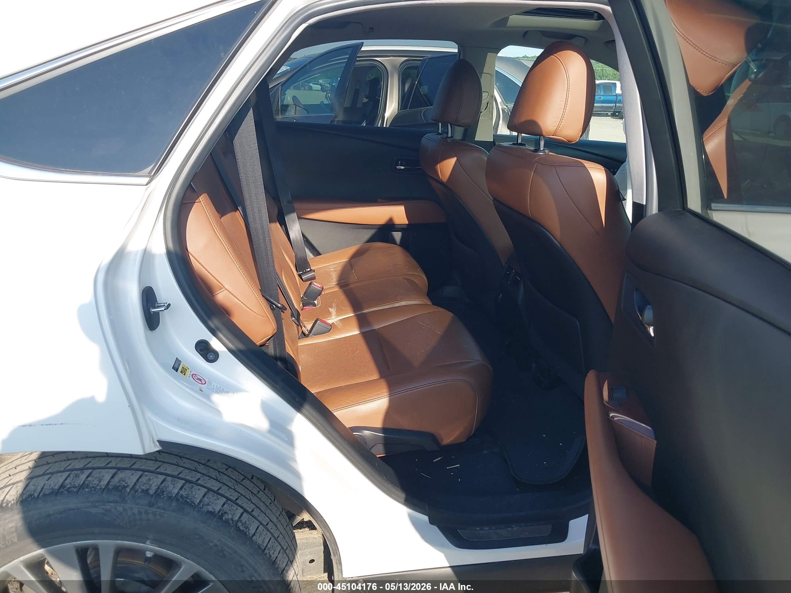 2013 Lexus Rx 350   White vin: 2T2BK1BA4DC157729