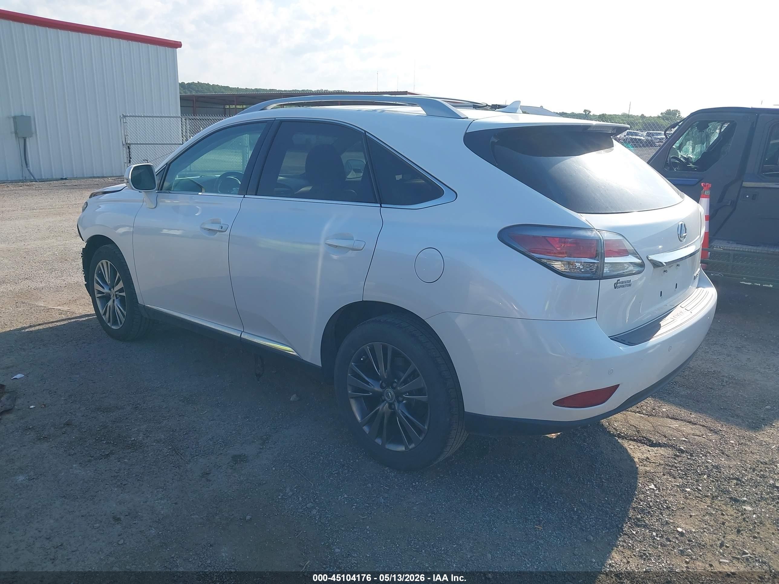 2013 Lexus Rx 350   White vin: 2T2BK1BA4DC157729