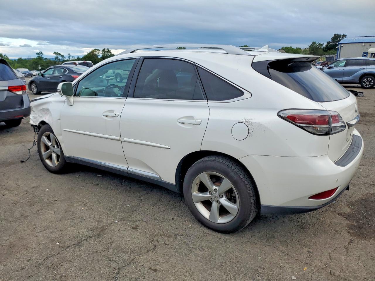 2013 Lexus Rx 350 Base White vin: 2T2BK1BA4DC171159