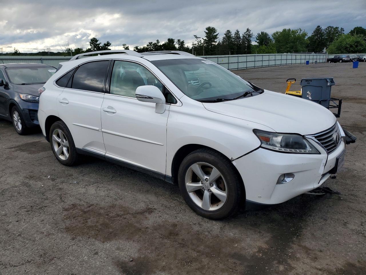 2013 Lexus Rx 350 Base White vin: 2T2BK1BA4DC171159