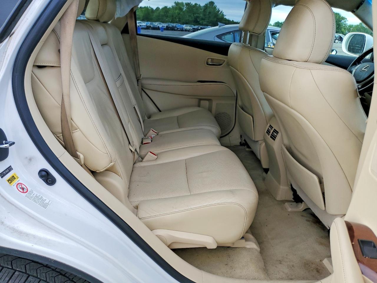 2013 Lexus Rx 350 Base White vin: 2T2BK1BA4DC171159