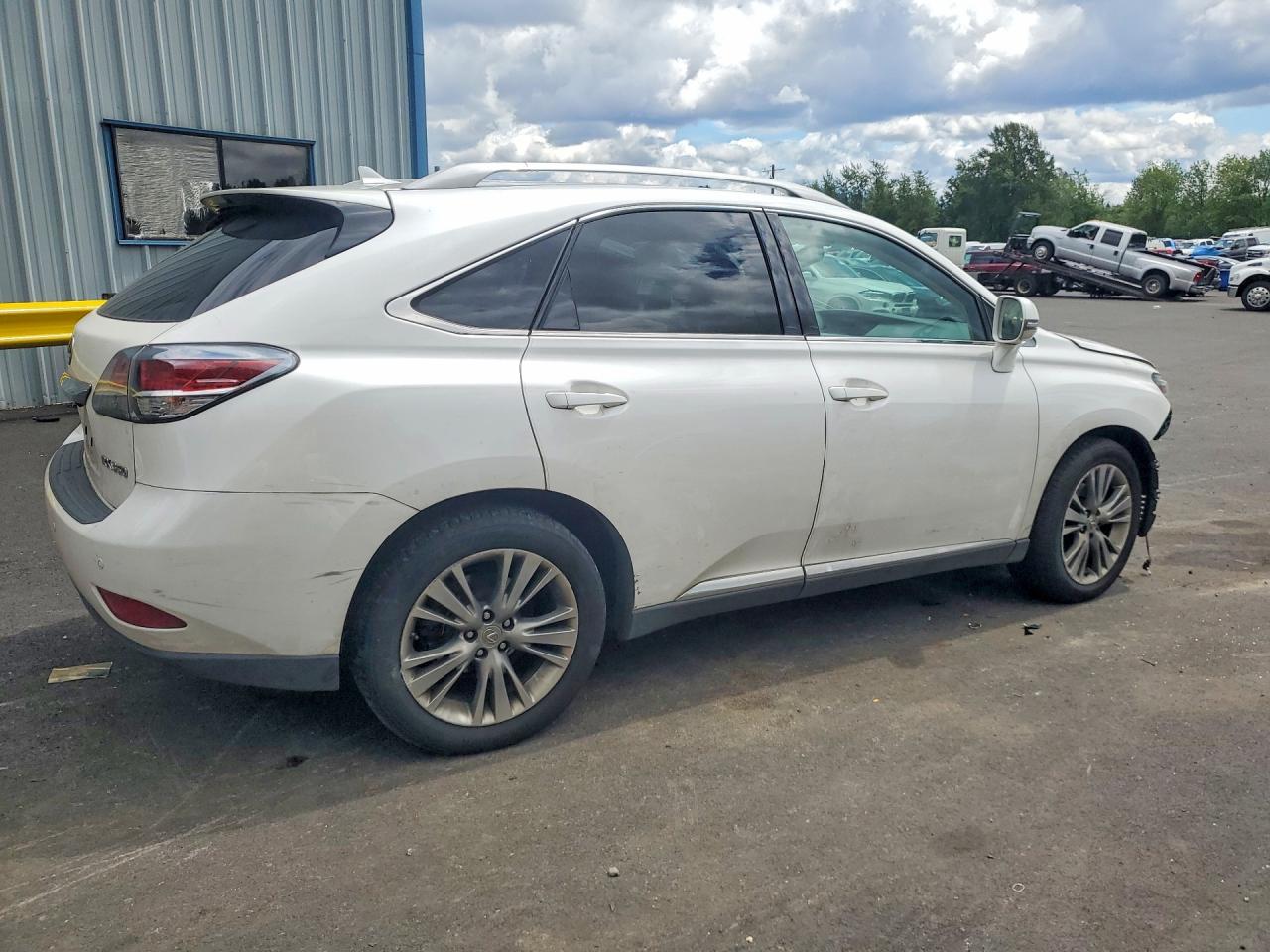 2013 Lexus Rx 350 Base White vin: 2T2BK1BA4DC171307