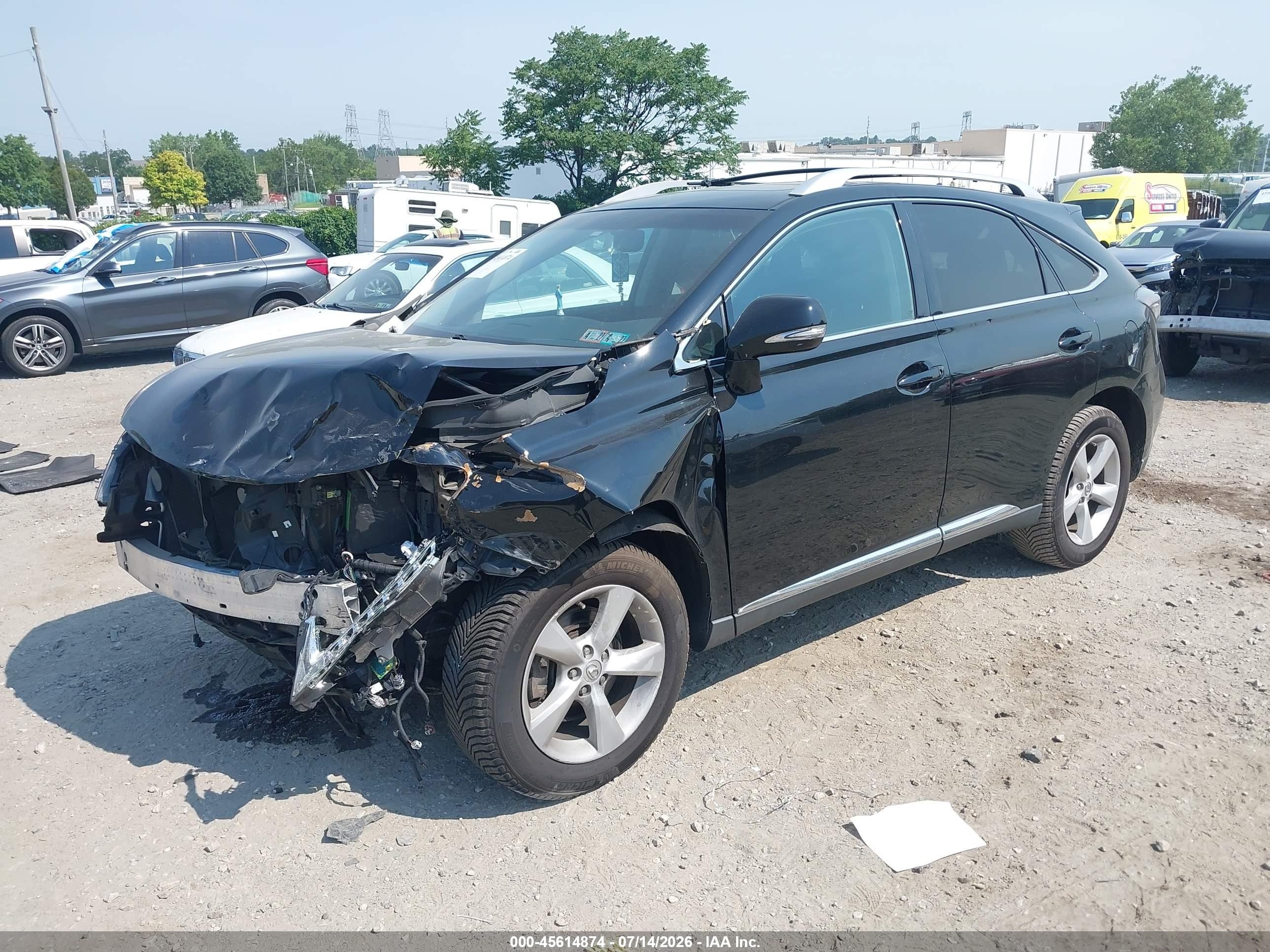 2013 Lexus Rx 350   Black vin: 2T2BK1BA4DC172781