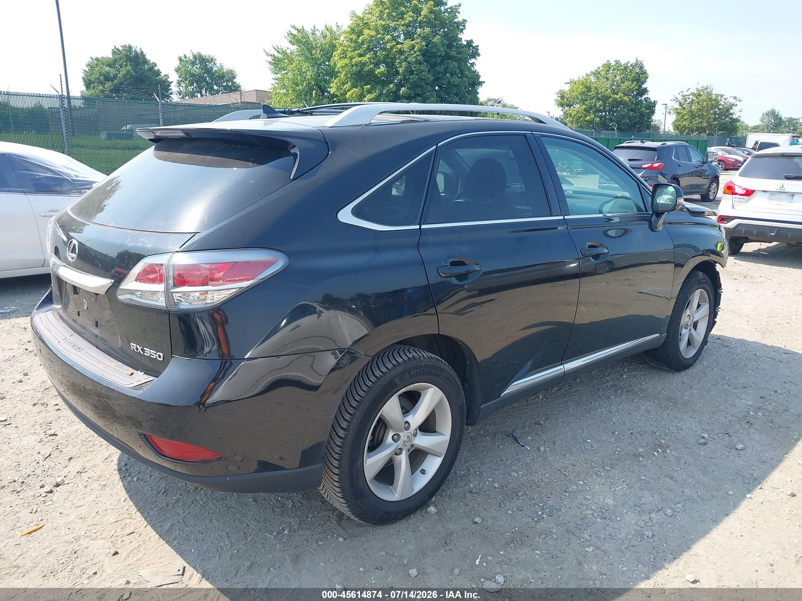 2013 Lexus Rx 350   Black vin: 2T2BK1BA4DC172781
