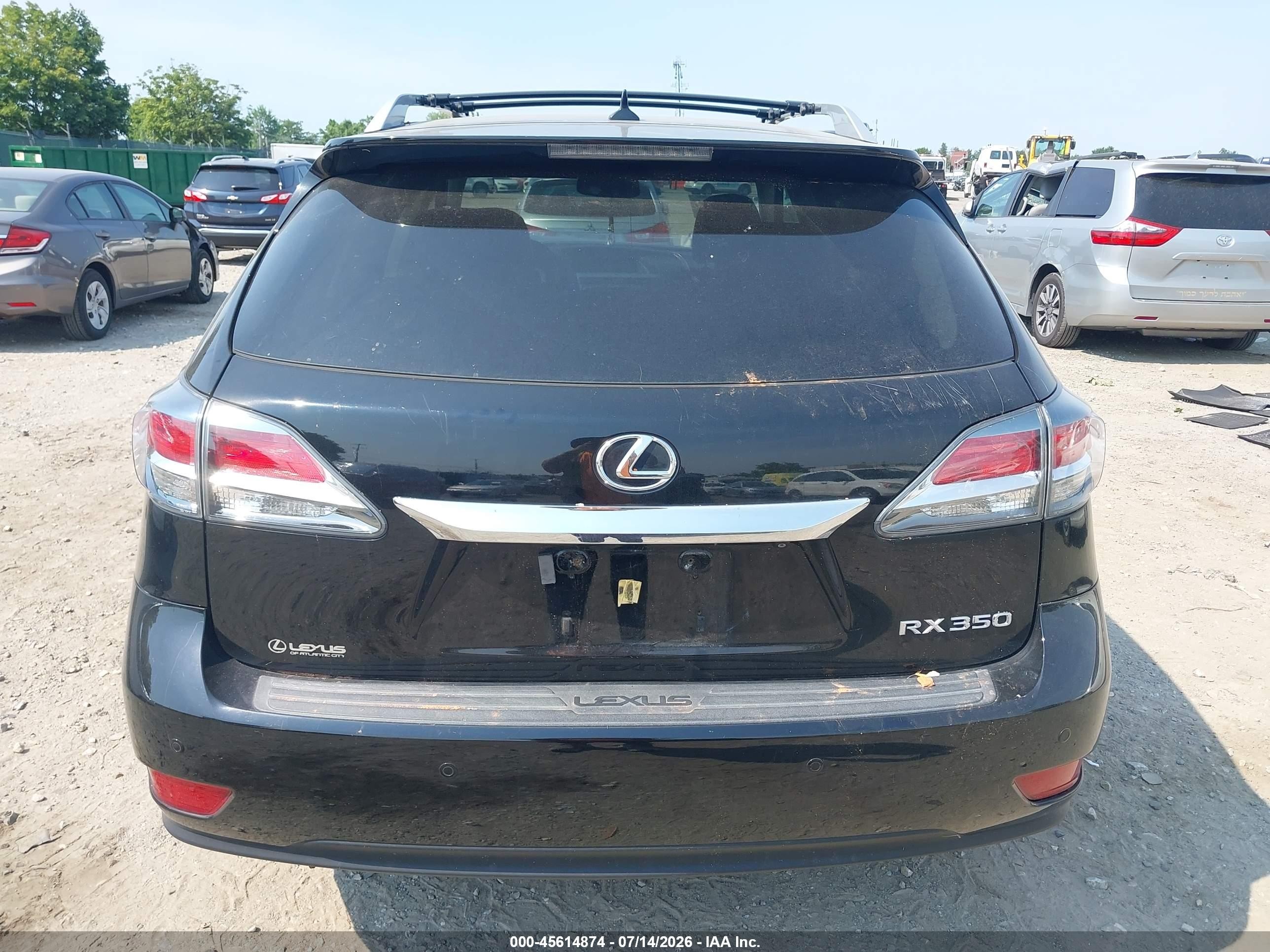 2013 Lexus Rx 350   Black vin: 2T2BK1BA4DC172781