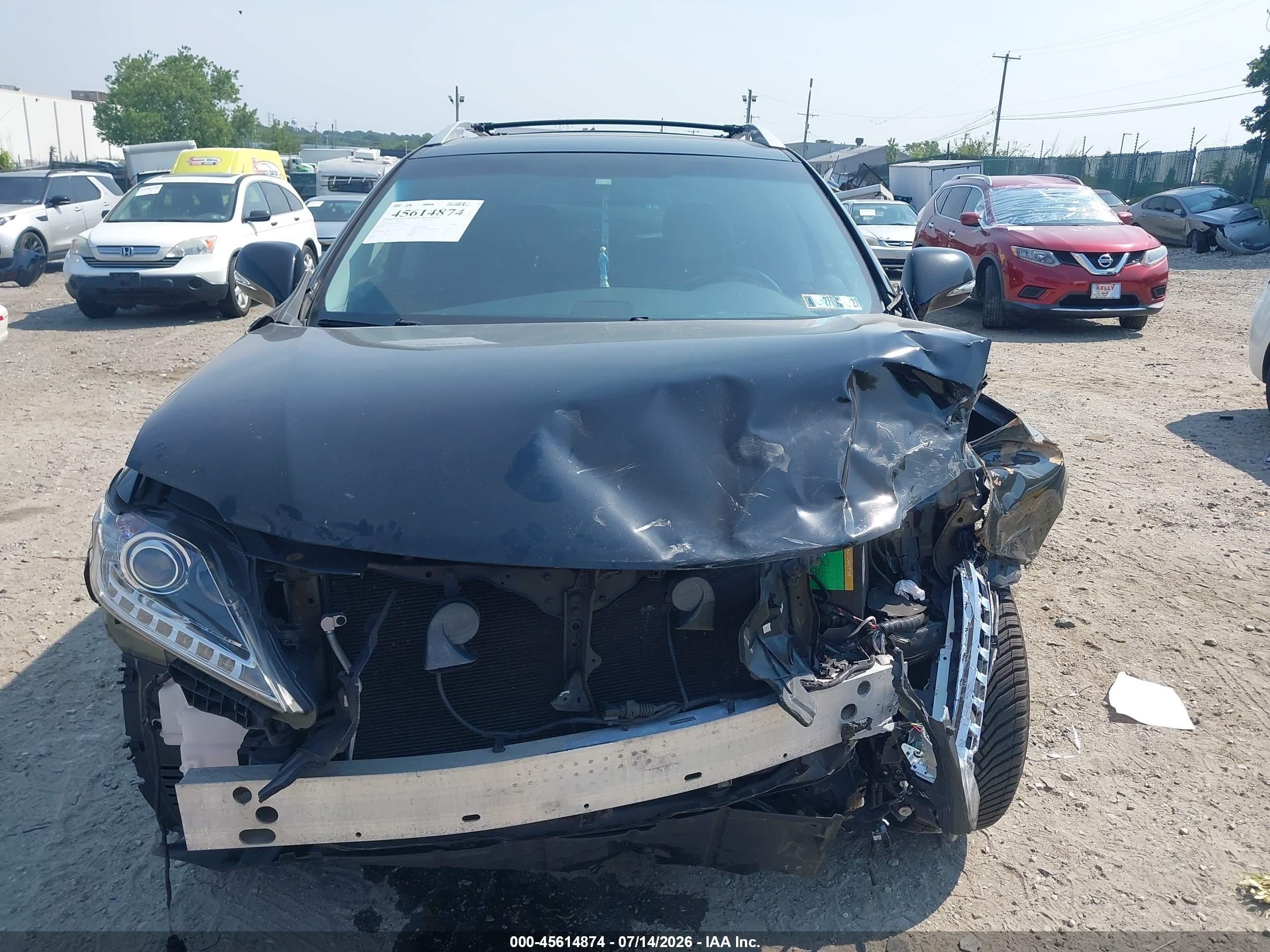 2013 Lexus Rx 350   Black vin: 2T2BK1BA4DC172781