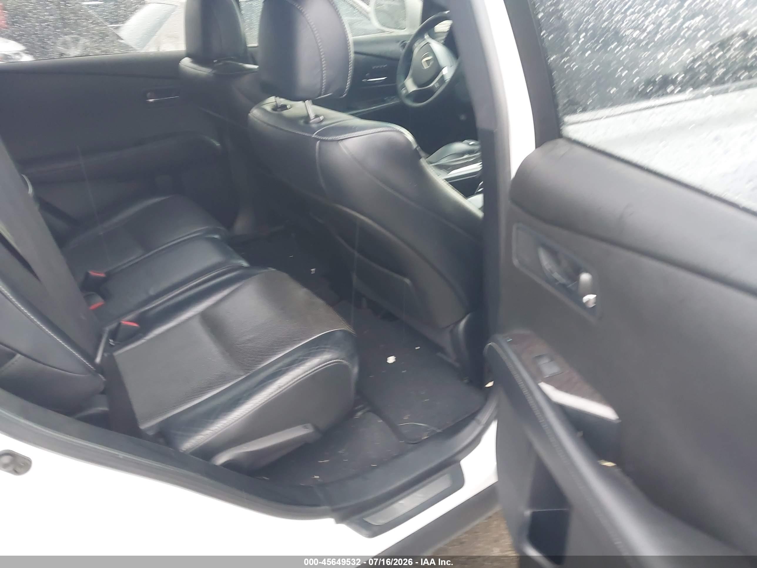 2013 Lexus Rx 350 F Sport White vin: 2T2BK1BA4DC182811