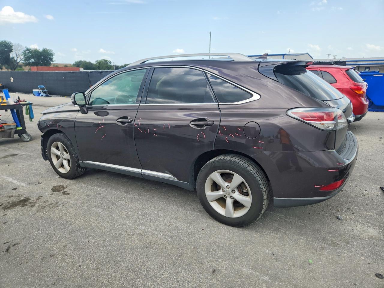 2013 Lexus Rx 350 Base Gray vin: 2T2BK1BA4DC187779