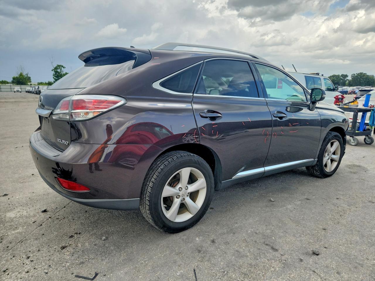 2013 Lexus Rx 350 Base Gray vin: 2T2BK1BA4DC187779