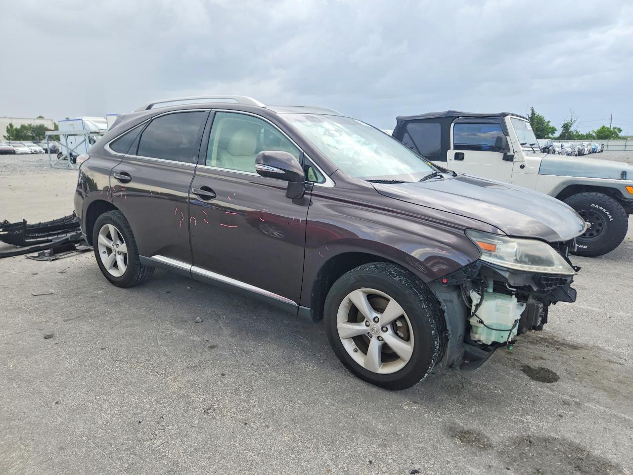 2013 Lexus Rx 350 Base Gray vin: 2T2BK1BA4DC187779