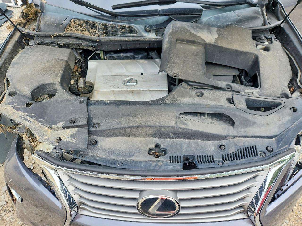 2013 Lexus Rx 350 Base Gray vin: 2T2BK1BA4DC194151