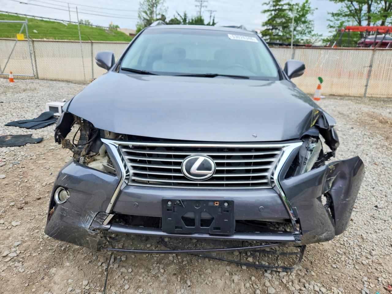 2013 Lexus Rx 350 Base Gray vin: 2T2BK1BA4DC194151