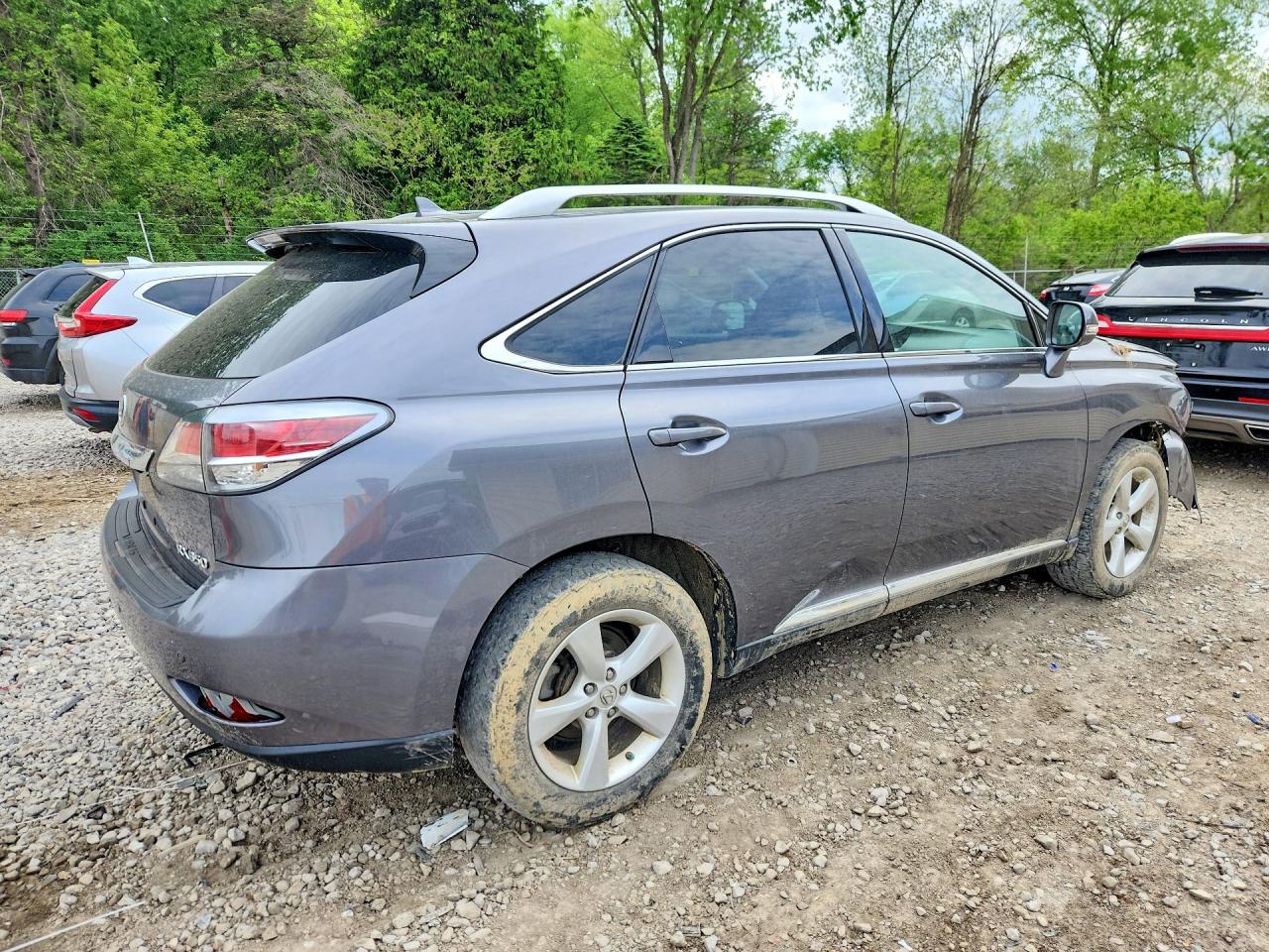 2013 Lexus Rx 350 Base Gray vin: 2T2BK1BA4DC194151