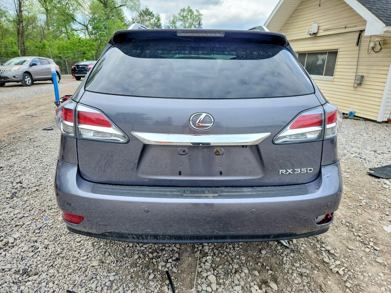 2013 Lexus Rx 350 Base Gray vin: 2T2BK1BA4DC194151