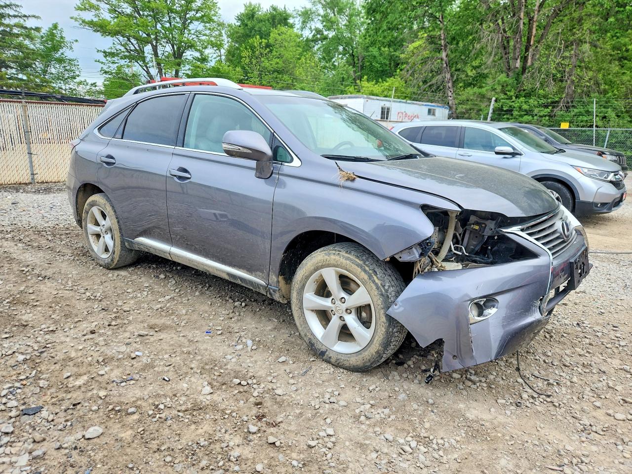 2013 Lexus Rx 350 Base Gray vin: 2T2BK1BA4DC194151