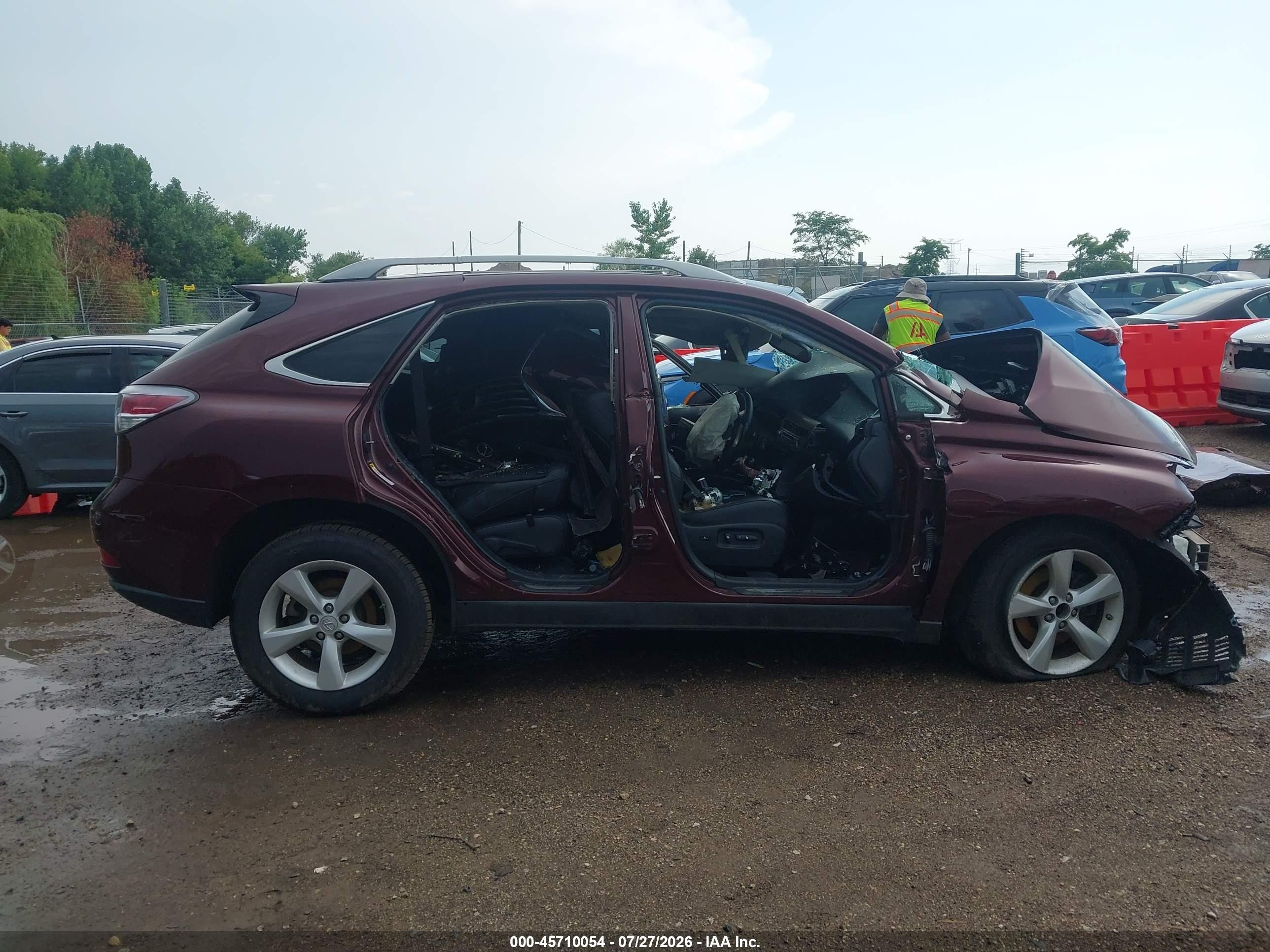 2013 Lexus Rx 350   Maroon vin: 2T2BK1BA4DC197891