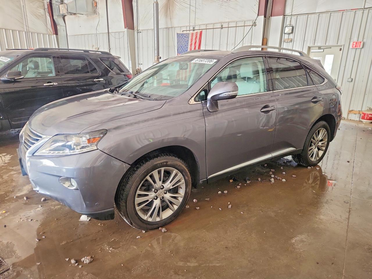 2013 Lexus Rx 350 Base Gray vin: 2T2BK1BA4DC199446
