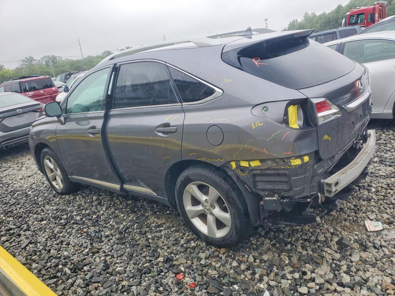 2013 Lexus Rx 350 Base Silver vin: 2T2BK1BA4DC204693