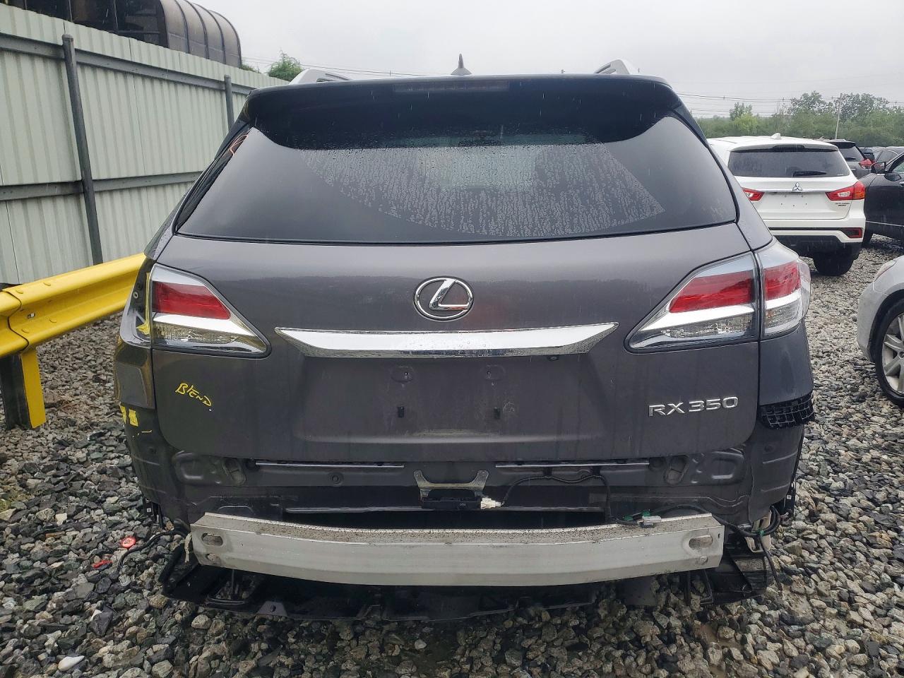 2013 Lexus Rx 350 Base Silver vin: 2T2BK1BA4DC204693