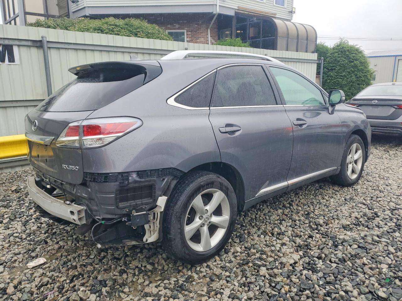 2013 Lexus Rx 350 Base Silver vin: 2T2BK1BA4DC204693