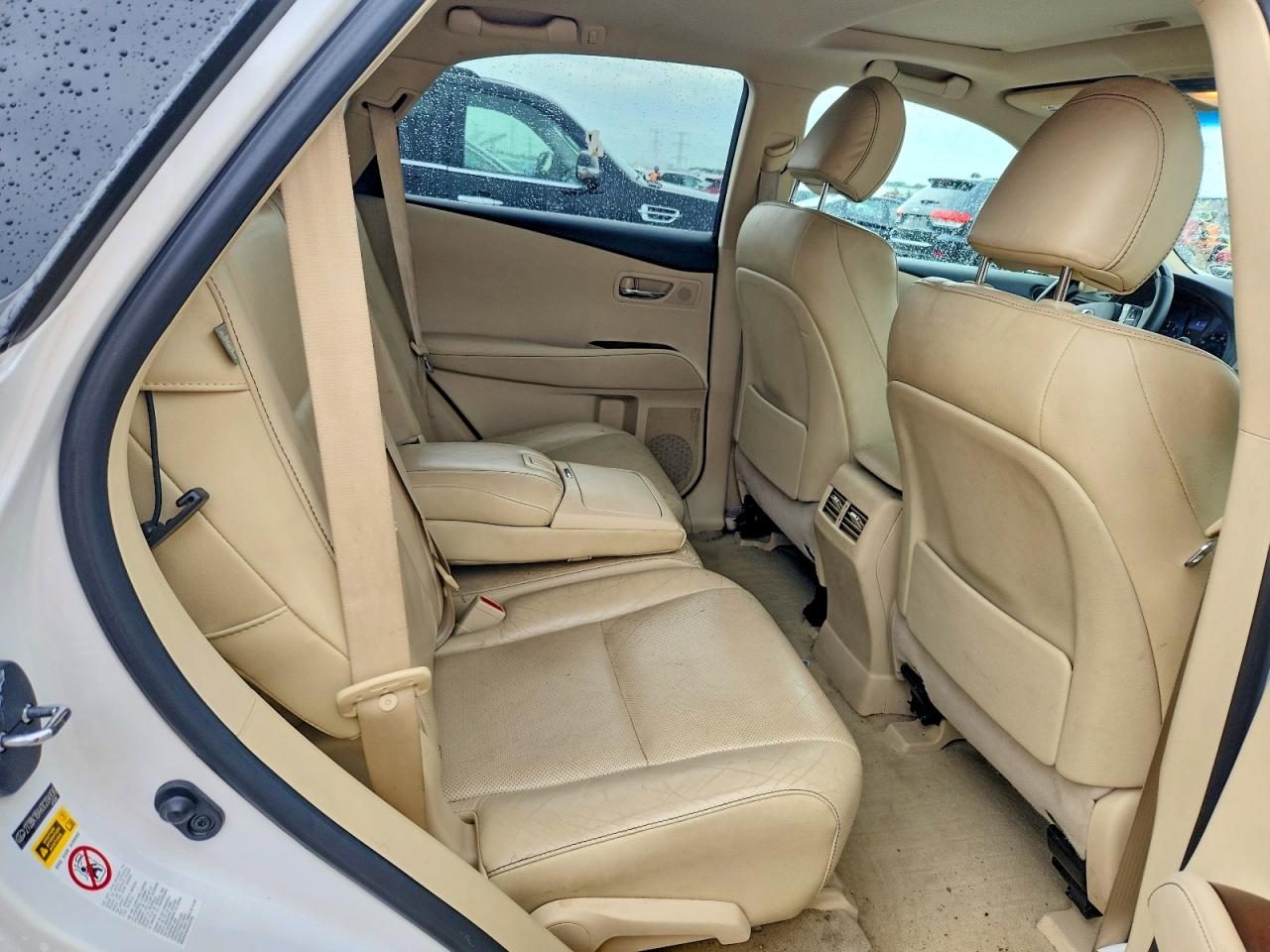 2013 Lexus Rx 350 Base White vin: 2T2BK1BA4DC204936