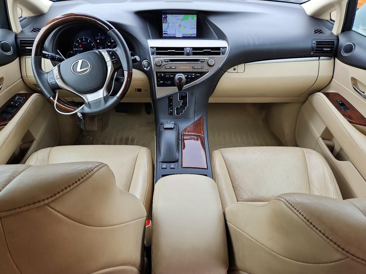 2013 Lexus Rx 350 Base White vin: 2T2BK1BA4DC204936