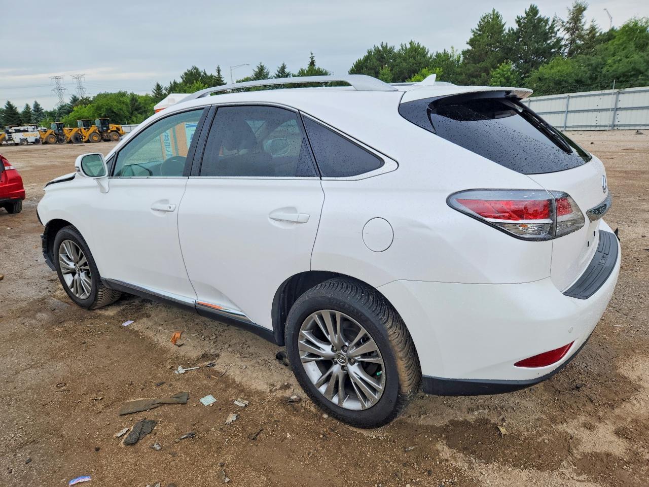 2013 Lexus Rx 350 Base White vin: 2T2BK1BA4DC204936