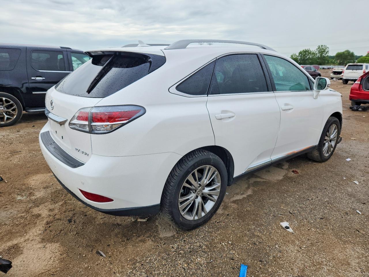2013 Lexus Rx 350 Base White vin: 2T2BK1BA4DC204936