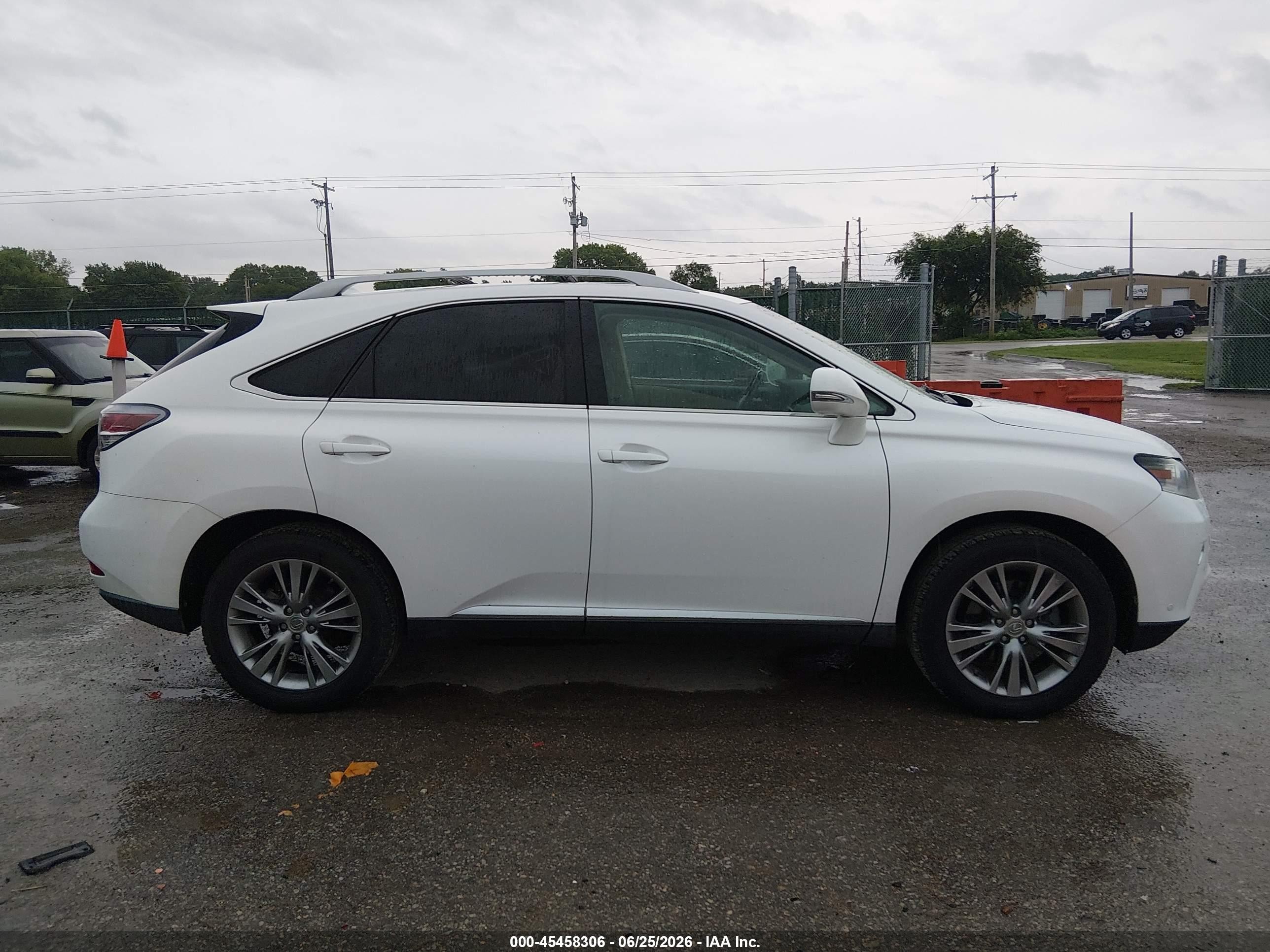 2013 Lexus Rx 350 White vin: 2T2BK1BA4DC212664