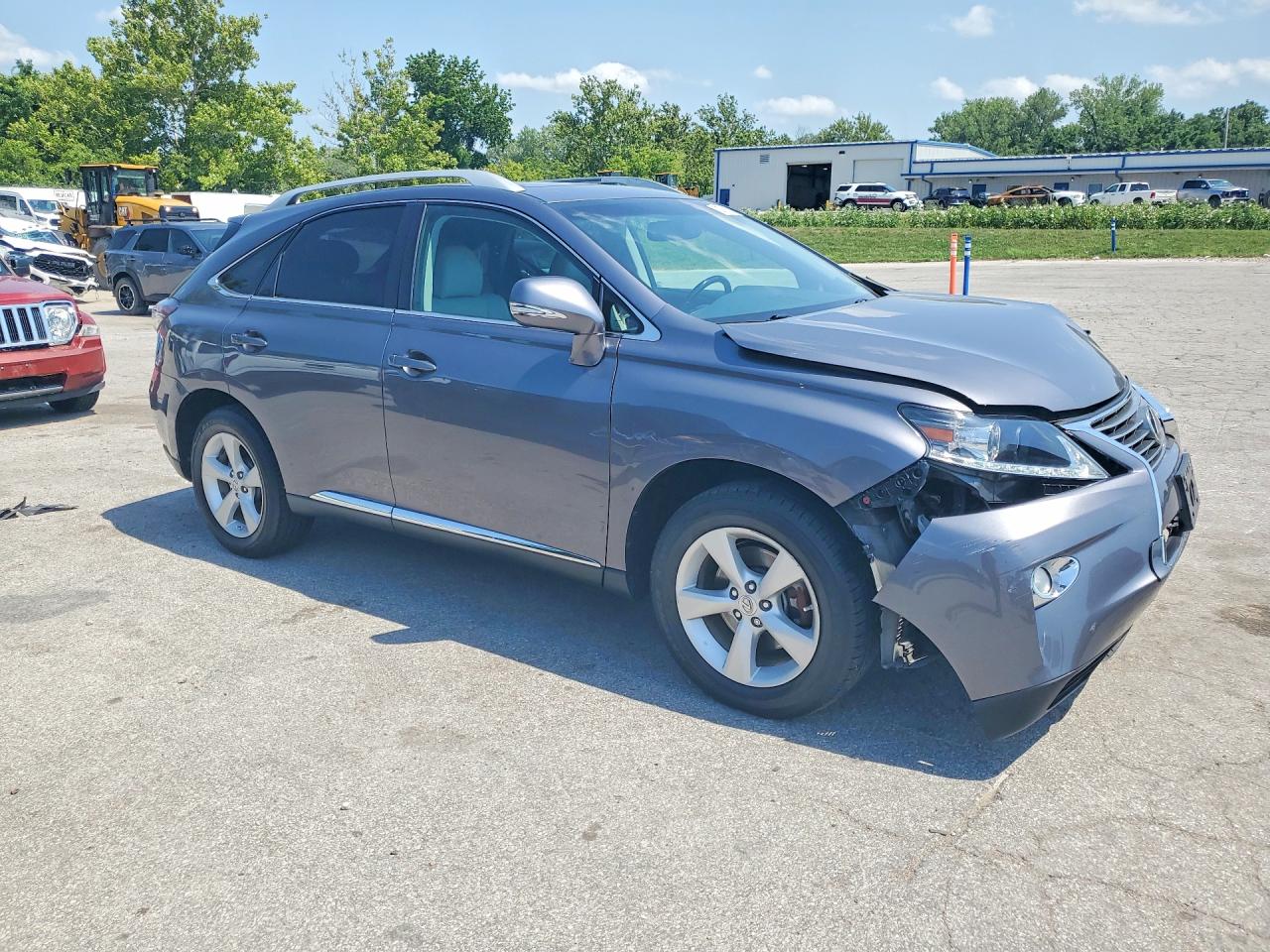 2013 Lexus Rx 350 Base Серый vin: 2T2BK1BA4DC215662