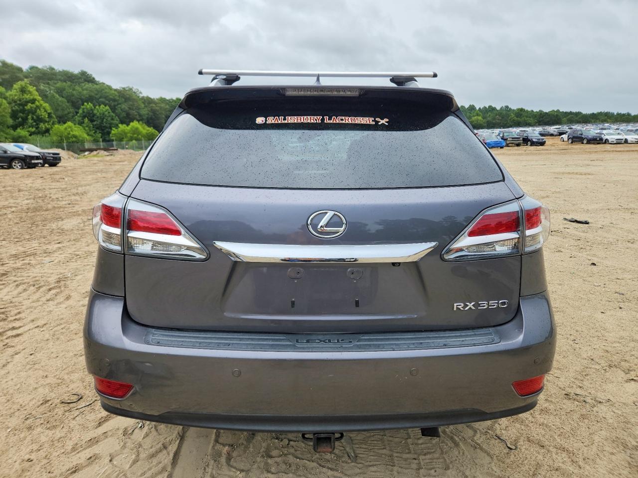 2014 Lexus Rx 350 Base Серый vin: 2T2BK1BA4EC227277