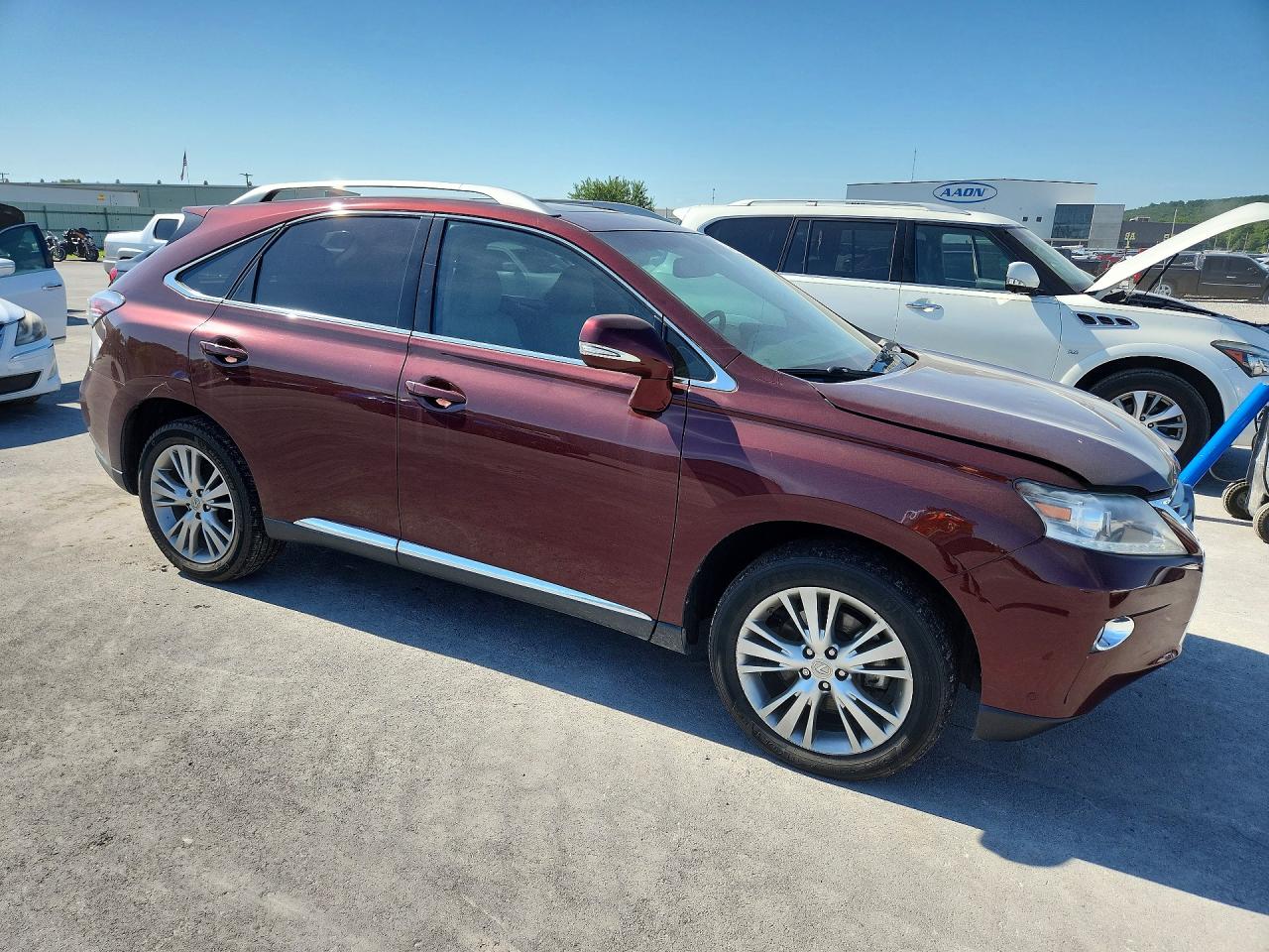 2014 Lexus Rx 350 Base Бордовый vin: 2T2BK1BA4EC230180