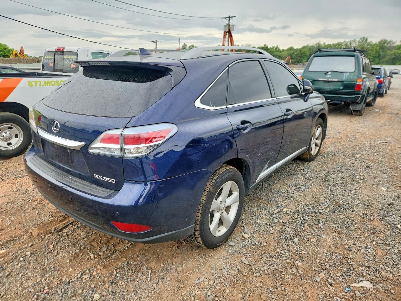 2014 Lexus Rx 350 Base Blue vin: 2T2BK1BA4EC230843