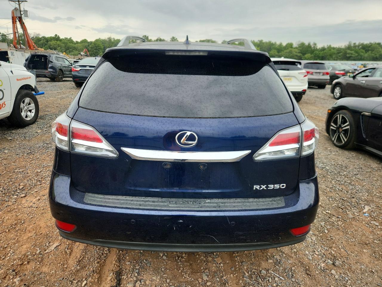 2014 Lexus Rx 350 Base Blue vin: 2T2BK1BA4EC230843