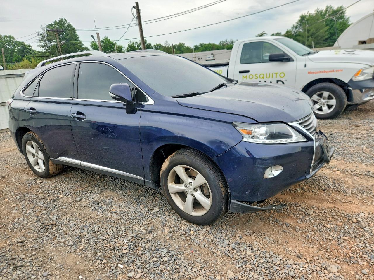 2014 Lexus Rx 350 Base Blue vin: 2T2BK1BA4EC230843