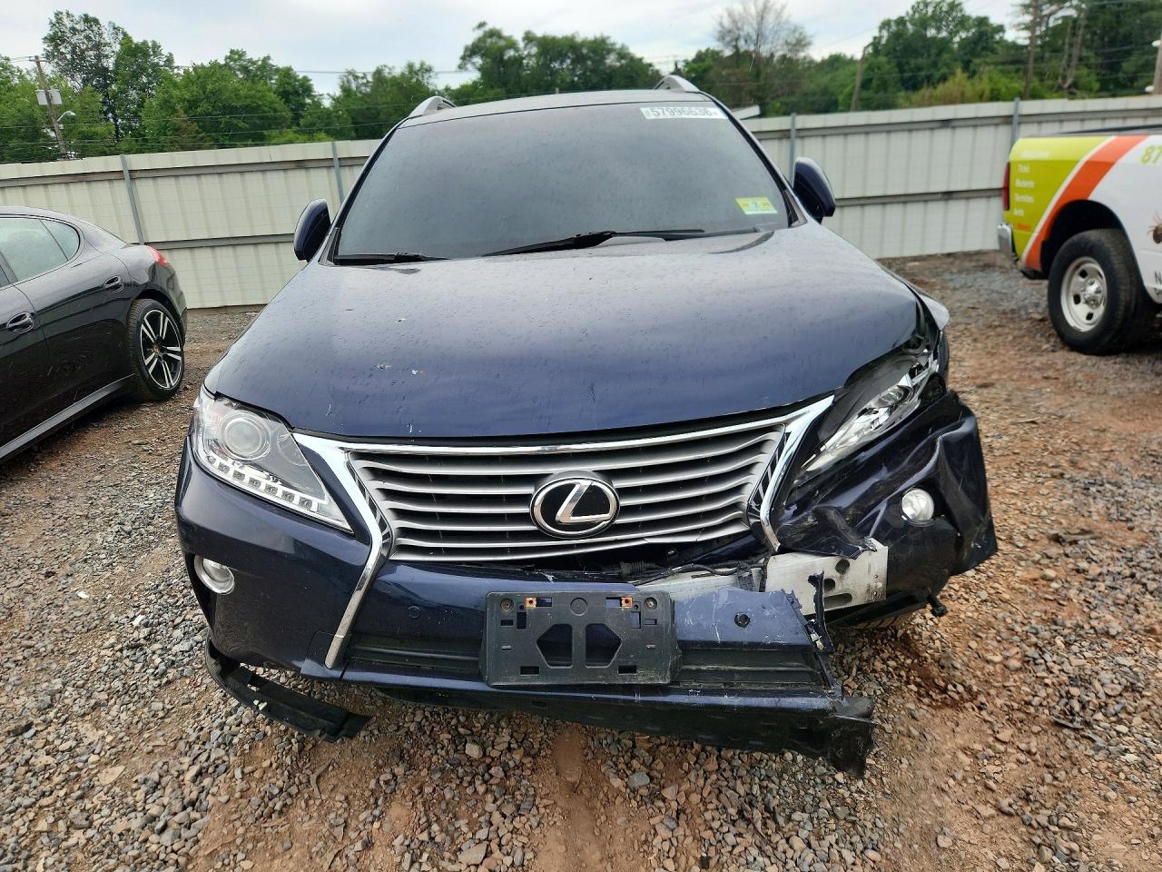 2014 Lexus Rx 350 Base Blue vin: 2T2BK1BA4EC230843