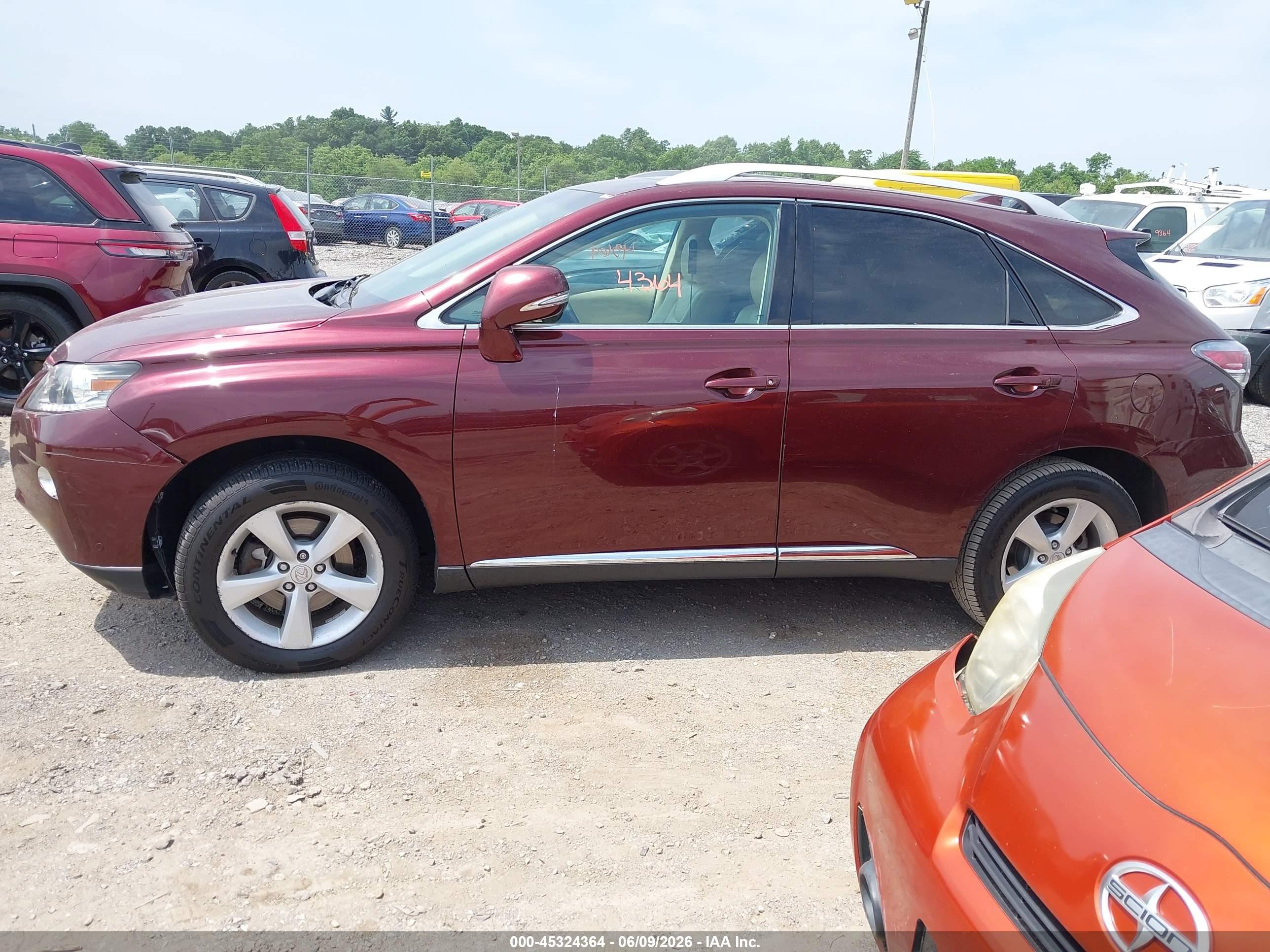 2014 Lexus Rx 350   Maroon vin: 2T2BK1BA4EC237713
