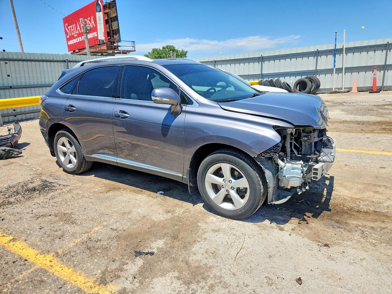 2014 Lexus Rx 350 Base Gray vin: 2T2BK1BA4EC251627