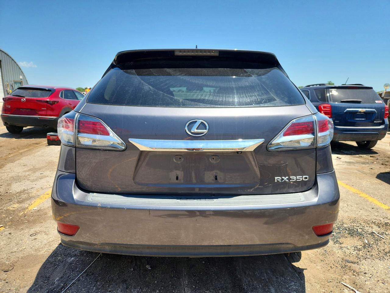 2014 Lexus Rx 350 Base Gray vin: 2T2BK1BA4EC251627