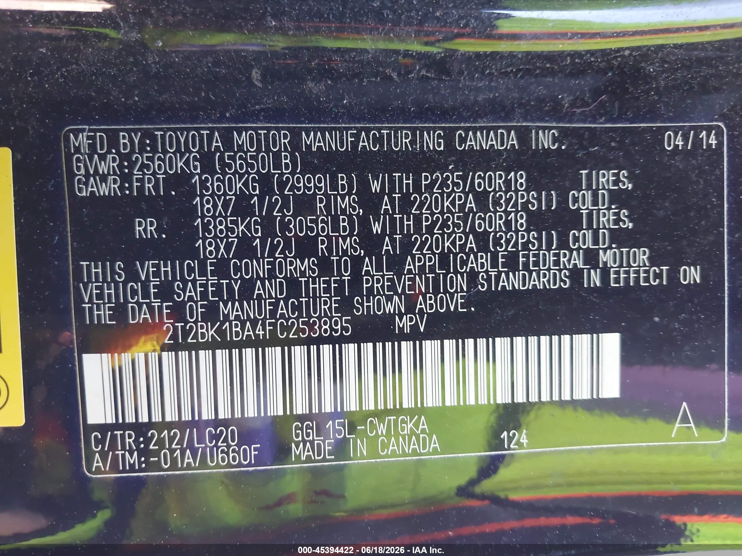 2015 Lexus Rx 350   Black vin: 2T2BK1BA4FC253895