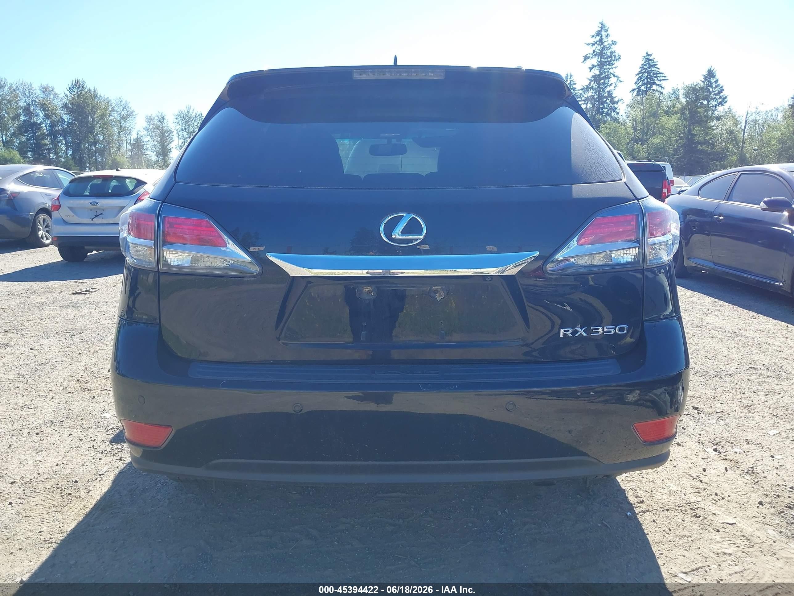 2015 Lexus Rx 350   Black vin: 2T2BK1BA4FC253895