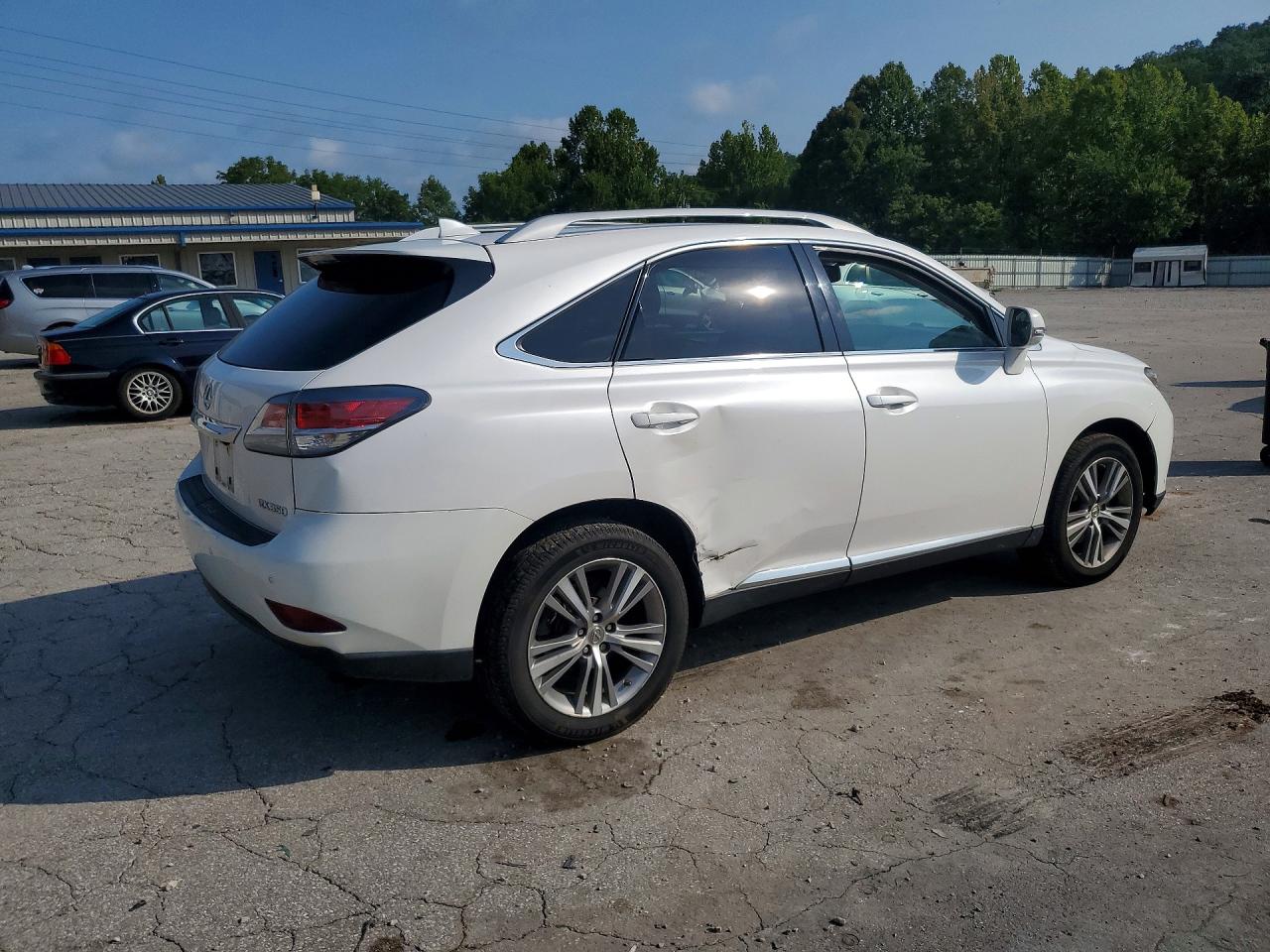 2015 Lexus Rx 350 Base White vin: 2T2BK1BA4FC259955