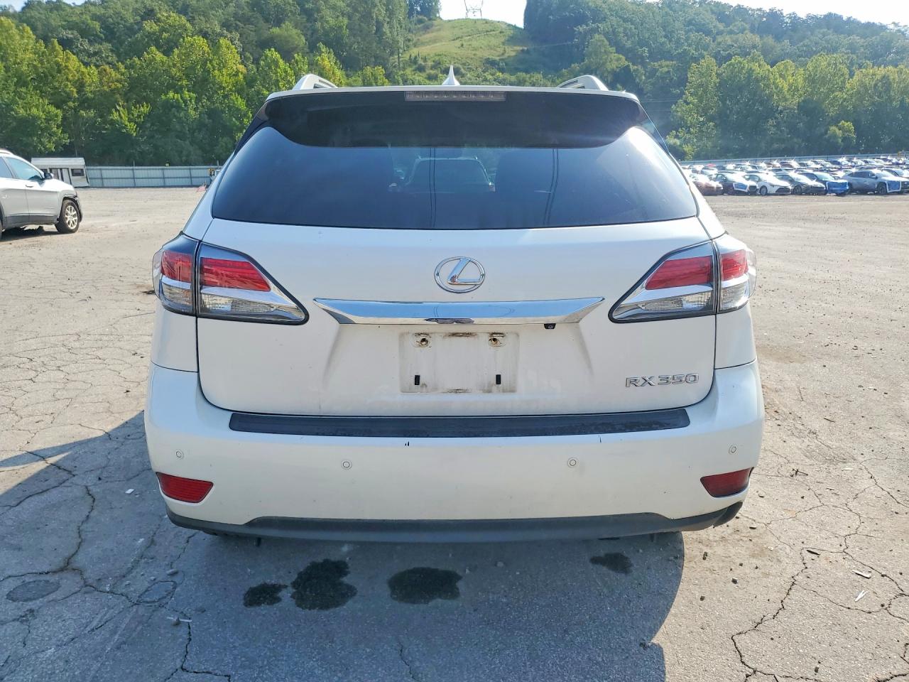 2015 Lexus Rx 350 Base White vin: 2T2BK1BA4FC259955