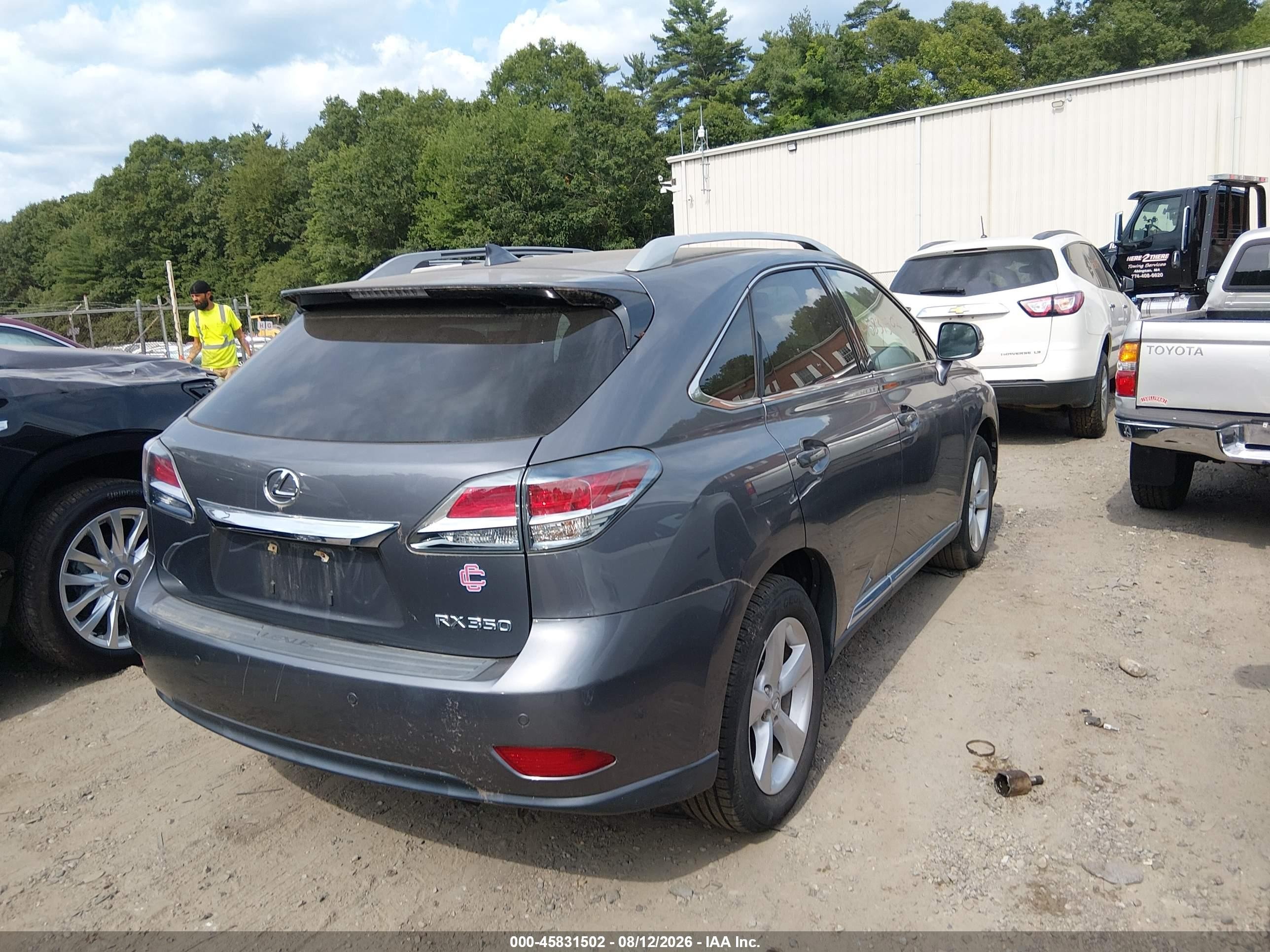 2015 Lexus Rx 350   Gray vin: 2T2BK1BA4FC264184