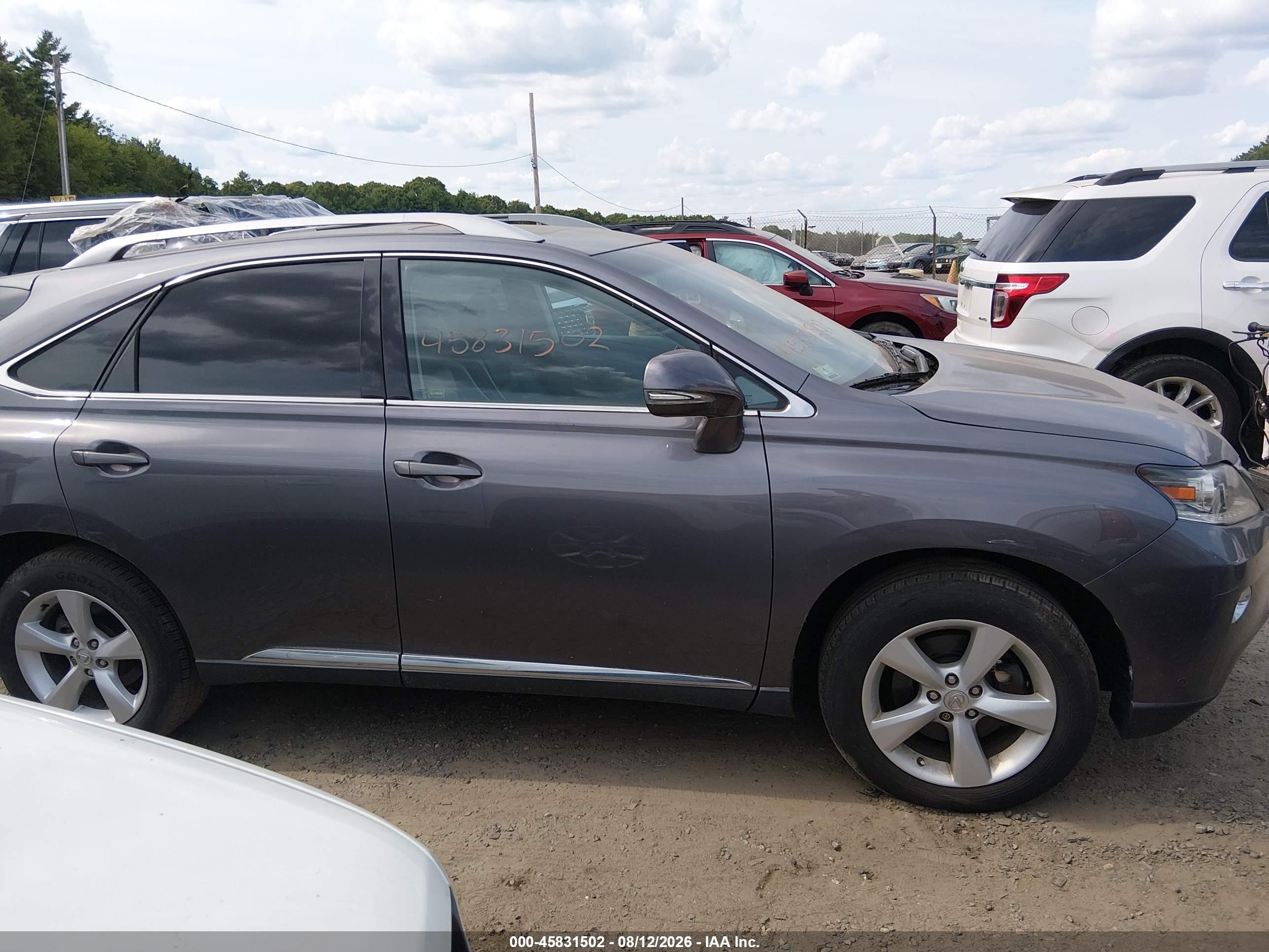2015 Lexus Rx 350   Gray vin: 2T2BK1BA4FC264184