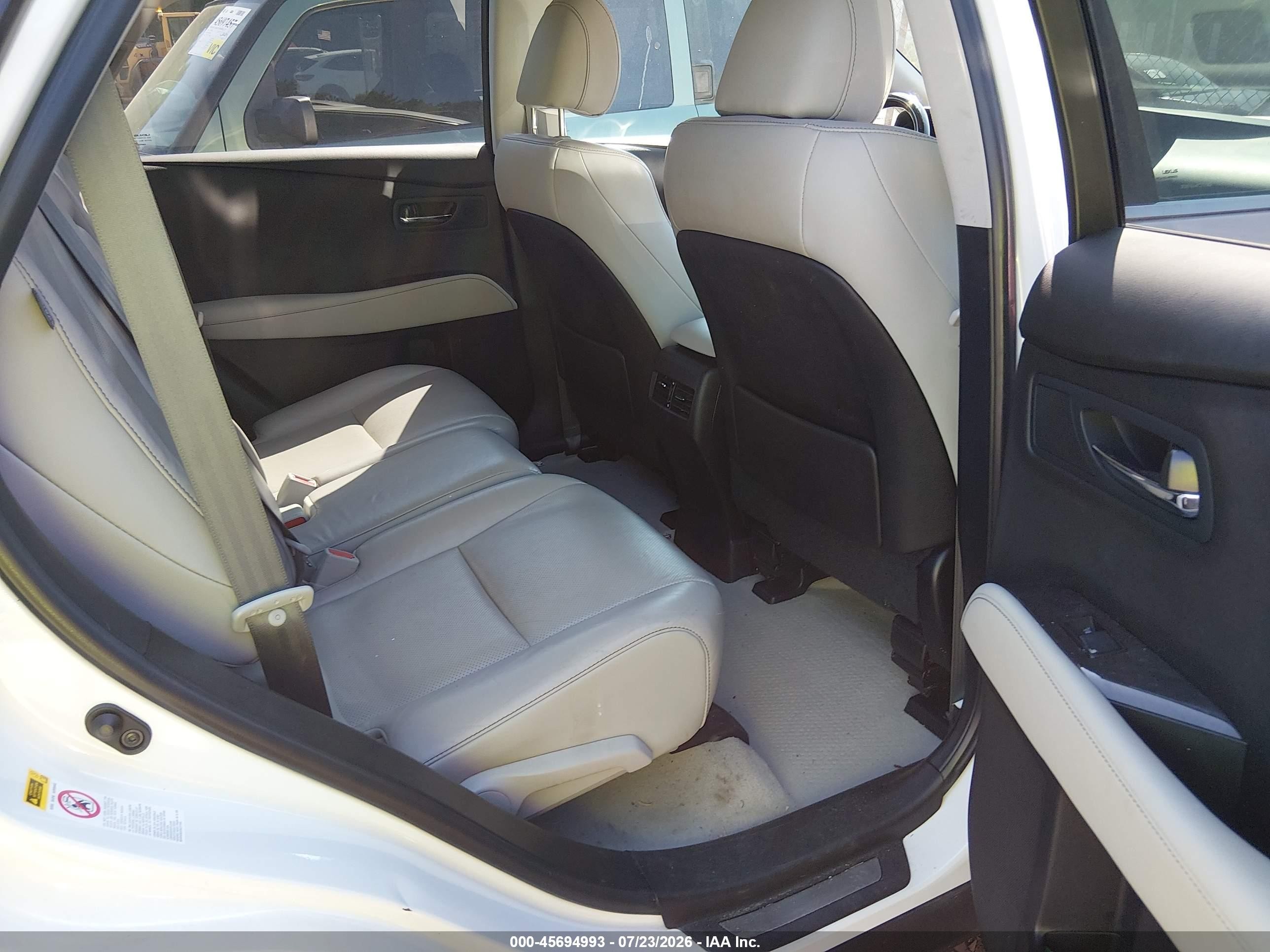 2015 Lexus Rx 350   Белый vin: 2T2BK1BA4FC266582